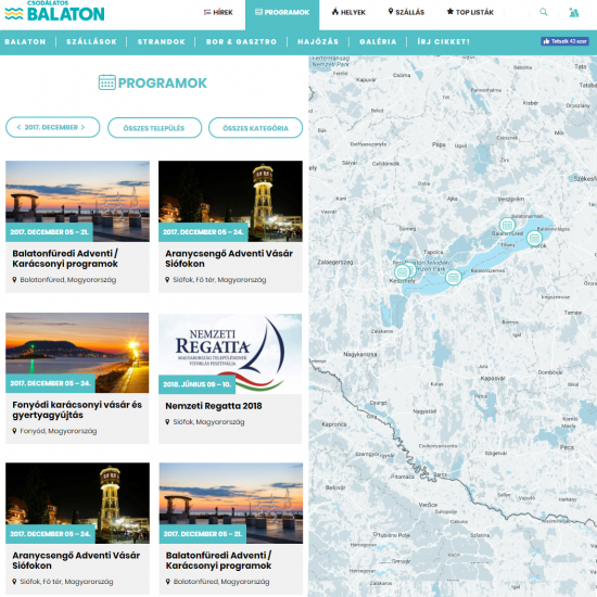 Esemenyek Programok Lista Megjelenes Csodalatos Balaton