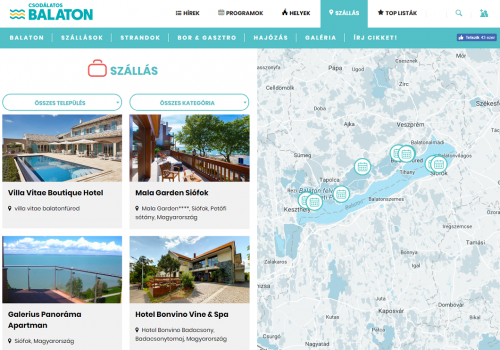 Helyek Szallas Lista Megjelenes Csodalatos Balaton