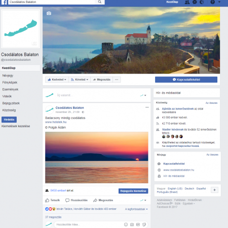 Pr Cikk Facebook Kiemelt Megjelenes Csodalatos Balaton