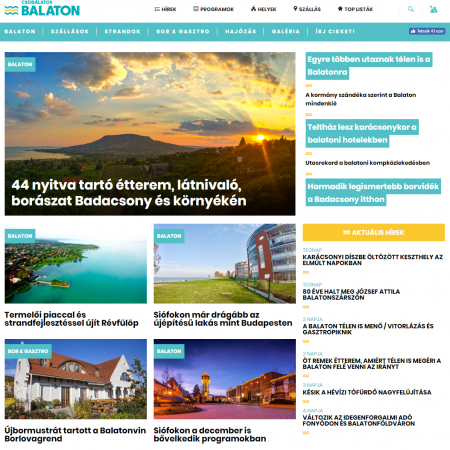 Pr Cikk Fooldal Kiemelt Megjelenes Csodalatos Balaton