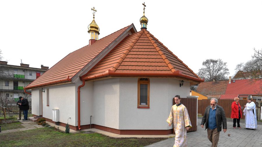 Hagymakupolás ortodox templomot szenteltek fel Debrecenben
