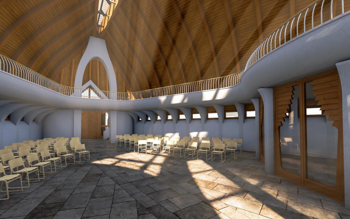 In Pesterzsébet wird eine Makovecz-Kirche errichtet 