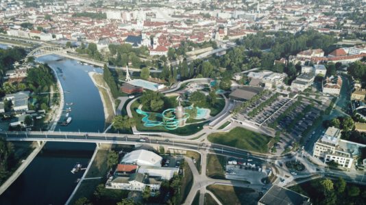 21 milliárdos beruházással épül vízi élménypark Győrben