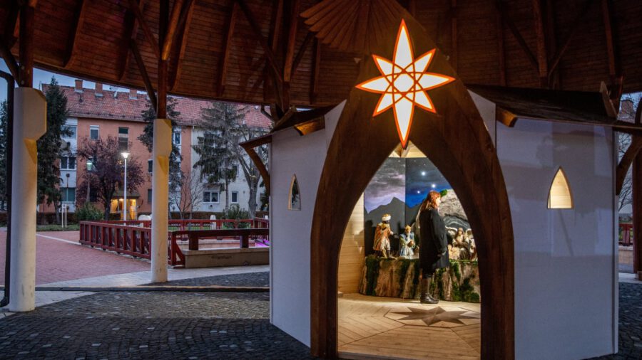 A makói betlehem lett Magyarország legszebbje