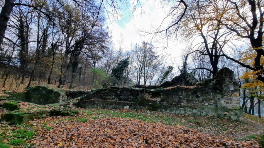 Komló középkori mementója, a Hasmányi templomrom