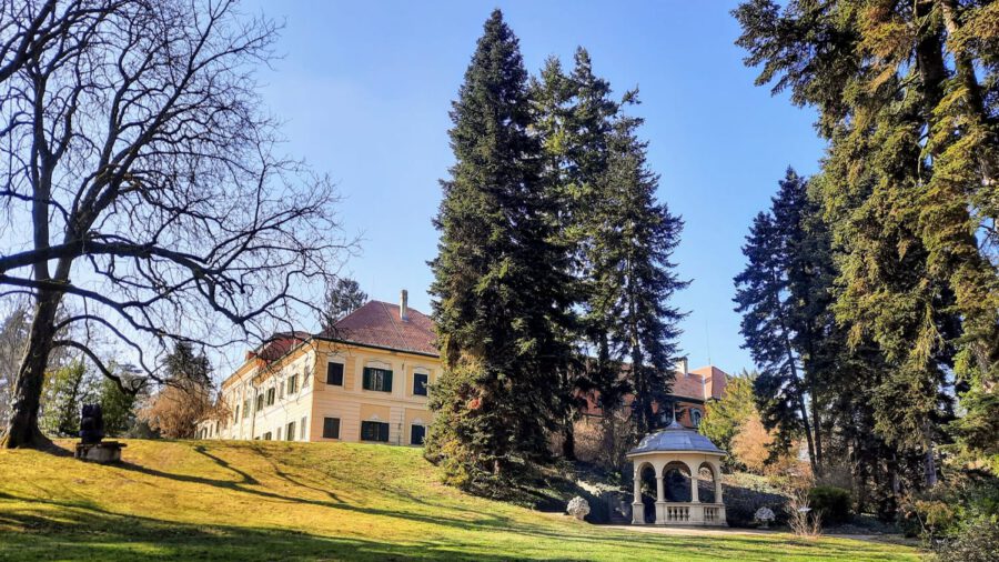 Körbeölelte a tavasz a Draskovich-kastély parkját, a Sellyei Arborétumot