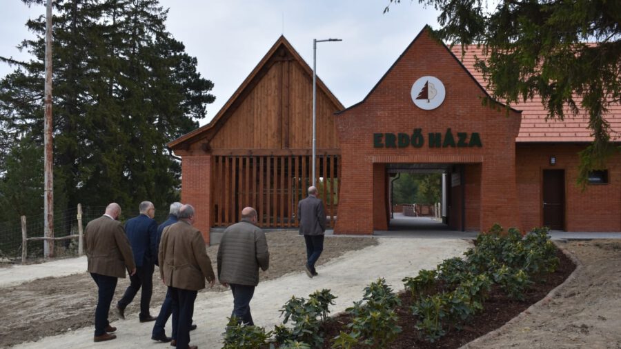 A Soproni Parkerdőben félmilliárd forintból épül ökoturisztikai látogatóközpont