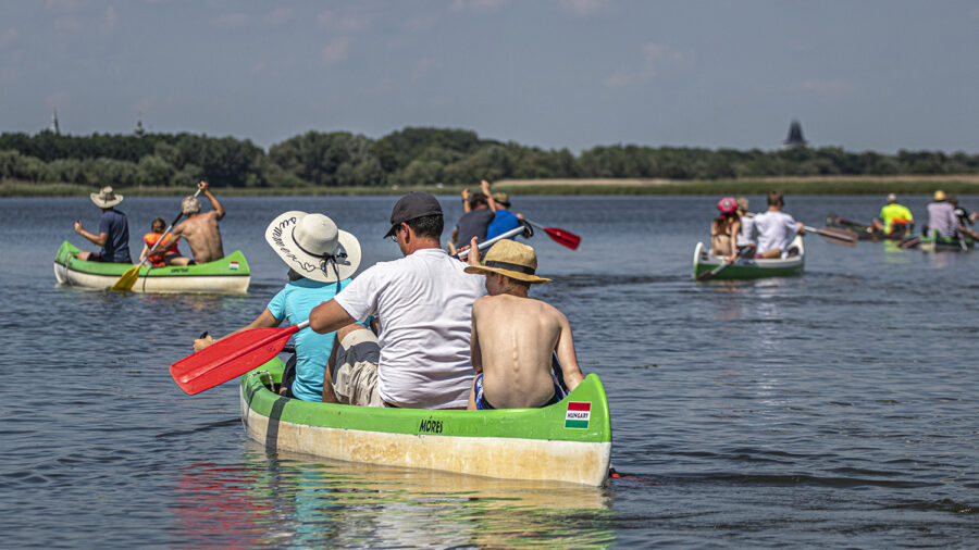 Tisza-tó átevezést és átúszást rendeznek augusztus 7-én