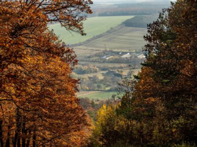 Kalapos-kövek, ahova az ősz terítette vörös szőnyeg vezet