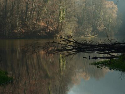 A lillafüredi Hámori-tó, amely legendásan szép ősszel is
