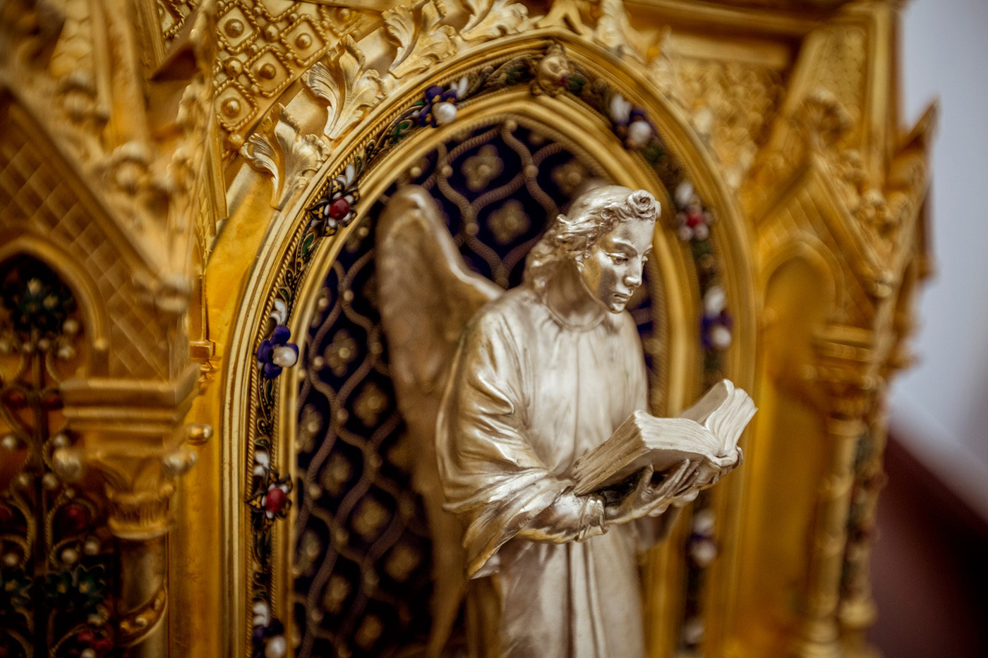 Szent István arany hermájával bővült a Budavári Palota Szent István-terme