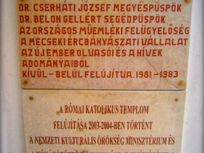Kővágótöttős műemlék épülete, a Szent Miklós-templom