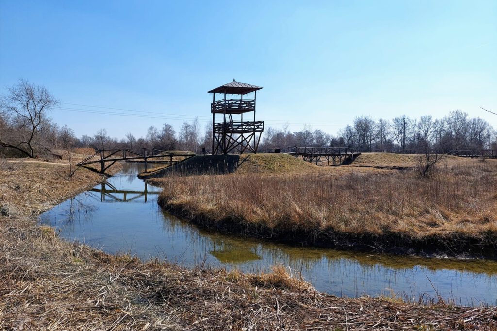 Dabas kilátója, ahova a Szent Jakab sétány pallói vezetnek