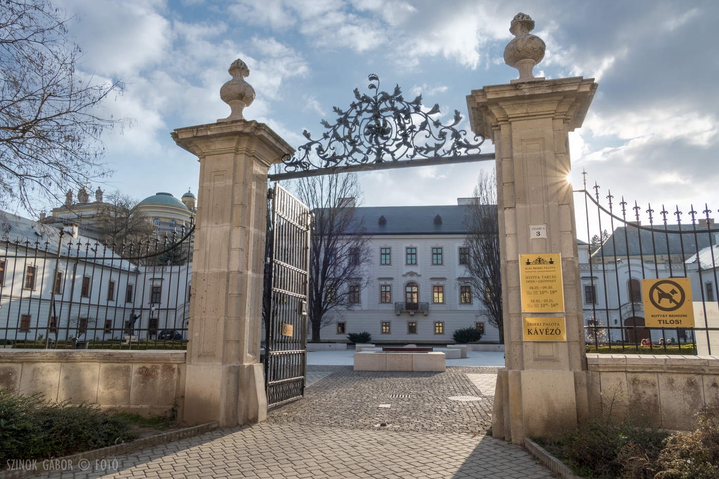 Eger egyik barokk gyöngyszeme, az Érseki palota