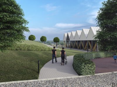 Családbarát látogatóközpont épül a monumentális Miskahuszár-szobor mellé