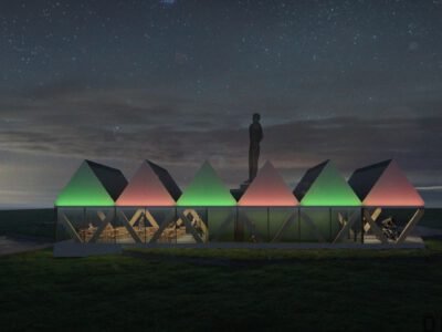 Családbarát látogatóközpont épül a monumentális Miskahuszár-szobor mellé