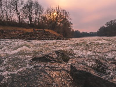 Túr-bukó, ahol vízesésként ömlik a Túr a Tiszába