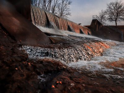 Túr-bukó, ahol vízesésként ömlik a Túr a Tiszába