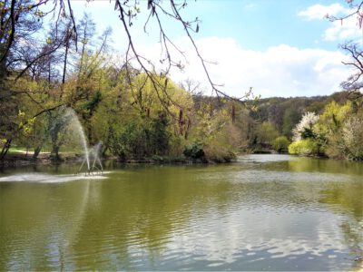 Miskolctapolca ősparkja, melybe lopakodva érkezik a tavasz