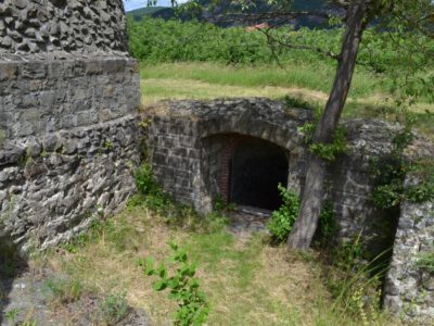 Királyi prépostság romjai Dömösön, ahonnan mennyei a panoráma
