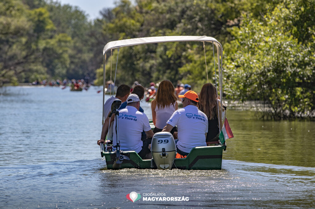 Kizárólag vízi úton közelíthető meg a Tisza-tó legújabb kilátója