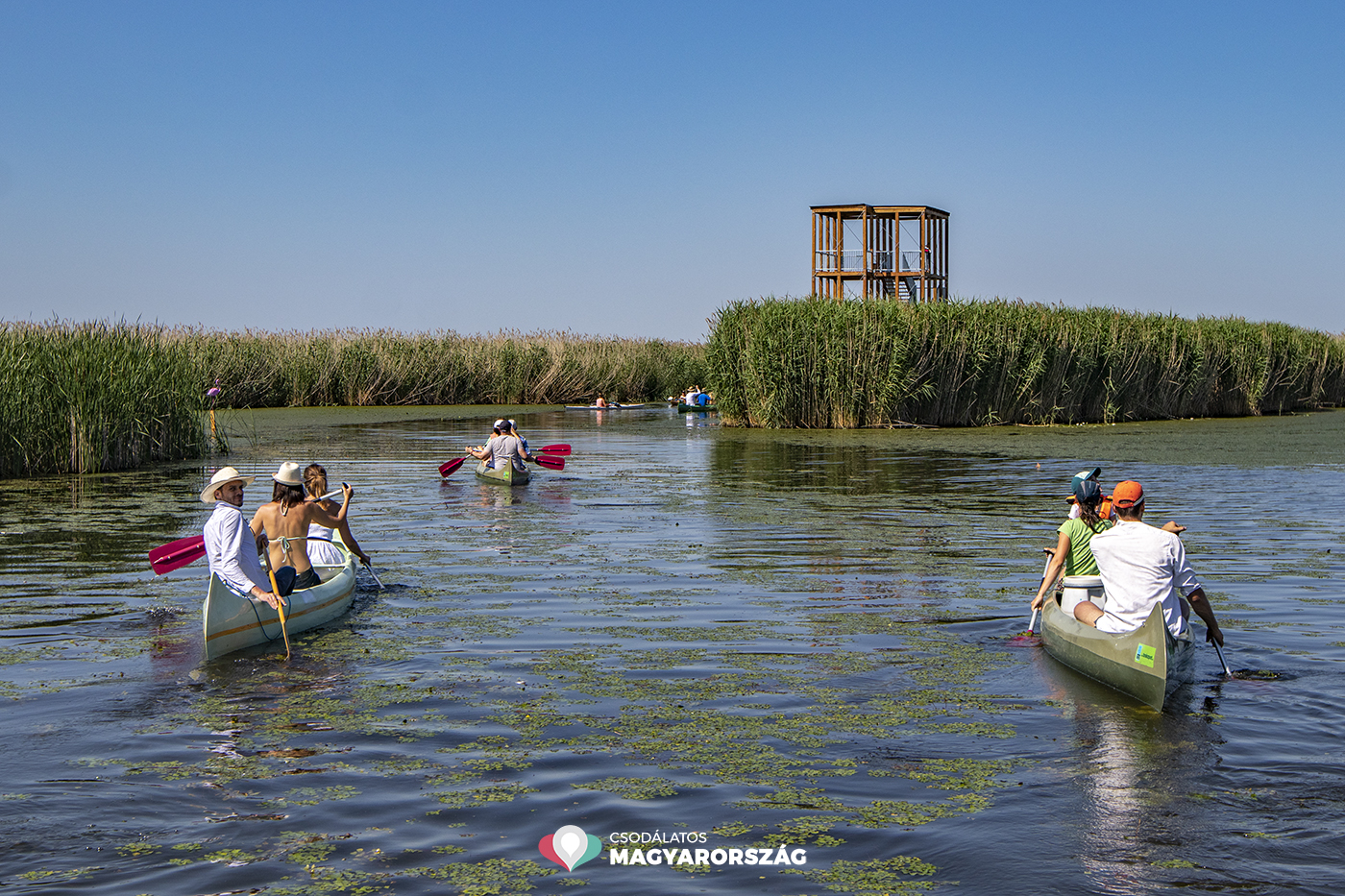 Kizárólag vízi úton közelíthető meg a Tisza-tó legújabb kilátója