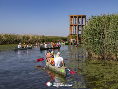 Kizárólag vízi úton közelíthető meg a Tisza-tó legújabb kilátója