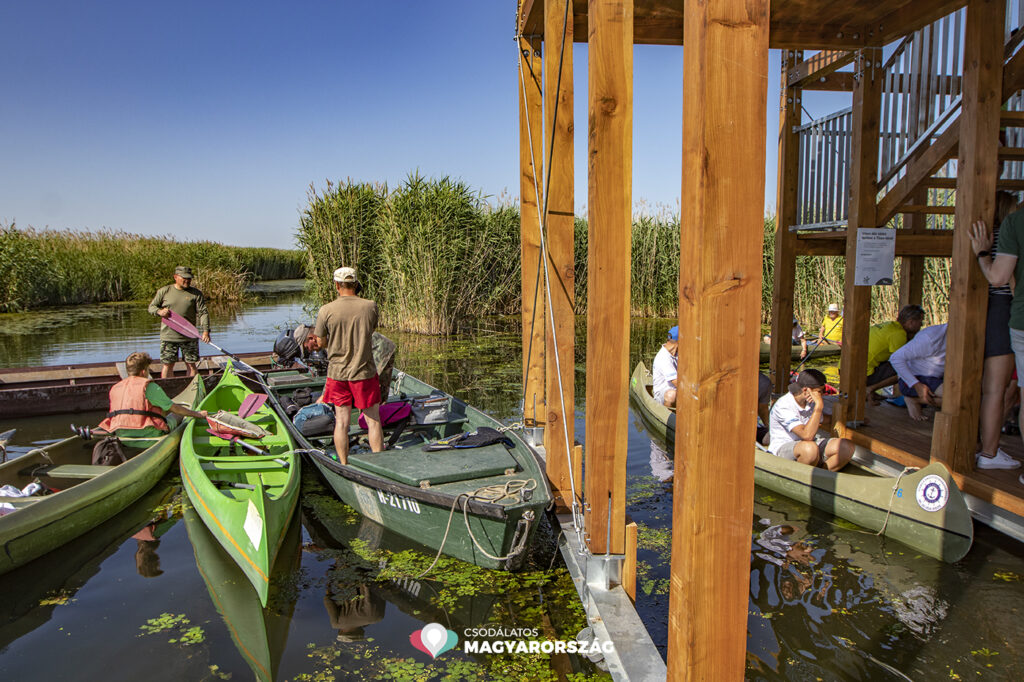 Kizárólag vízi úton közelíthető meg a Tisza-tó legújabb kilátója