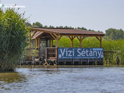 Tisza-tavi Vízi Sétány – 1500 méter hosszú pallóút a víz fölött