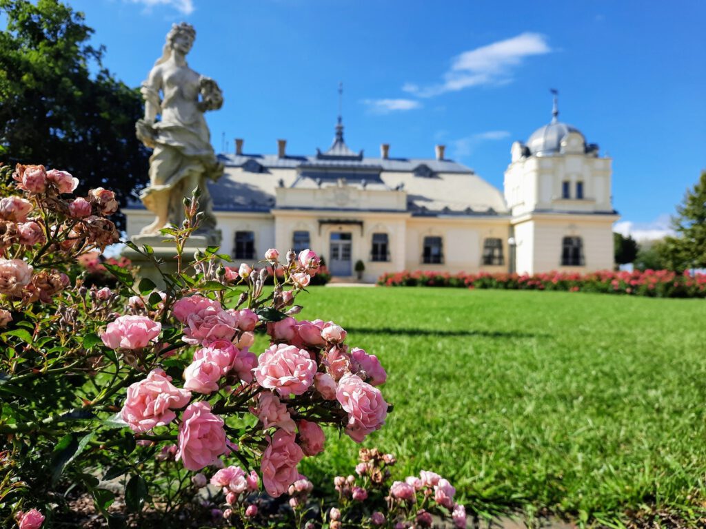 A Dabasi Halász-kastély a Velencei-tó mellett, Kápolnásnyéken