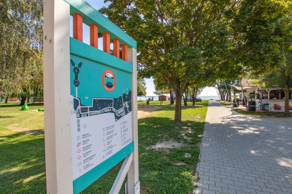Befejeződött a keszthelyi Városi strand fejlesztése