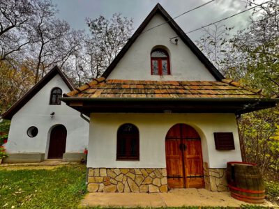Körbeölelte az ősz szurdokpüspöki népi pincesorát