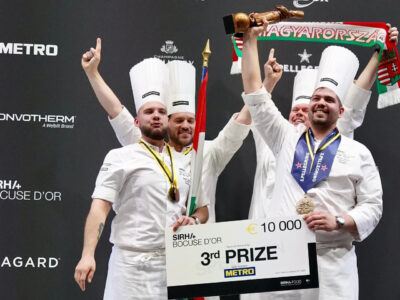 Bocuse d’Or: Harmadik lett Magyarország a világ legrangosabb szakácsversenyén