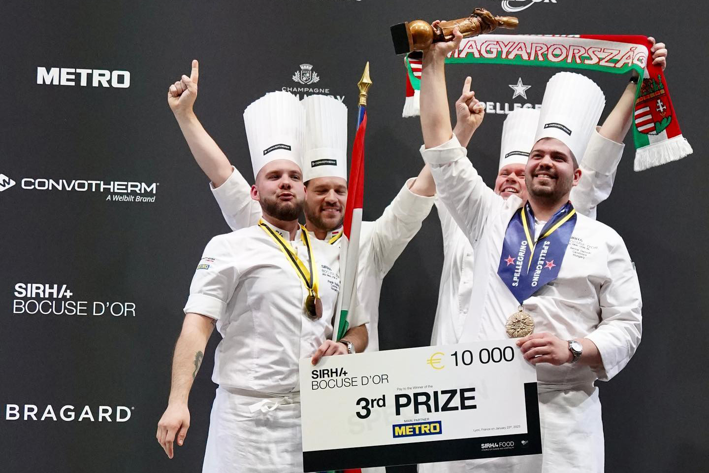 Bocuse d’Or: Harmadik lett Magyarország a világ legrangosabb szakácsversenyén