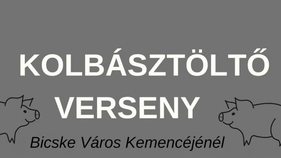 Kolbásztöltő verseny 2024 Bicske