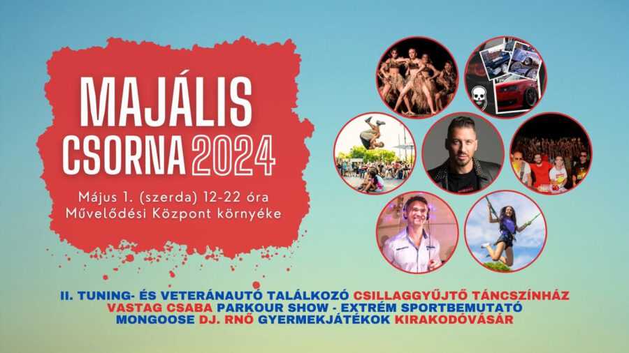 Majális 2024 Csorna