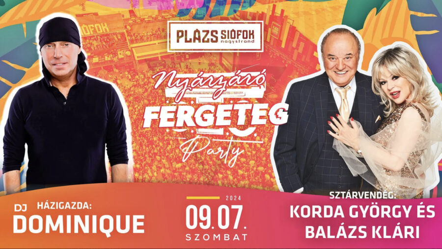 Korda György és Balázs Klári koncert / Plázs Siófok / 2024.09.07