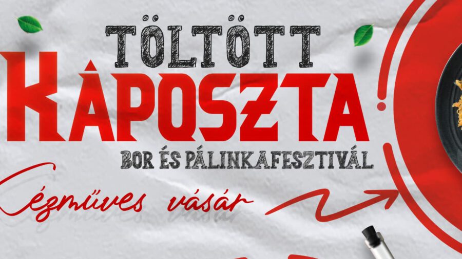 Töltött káposzta, Bor és Pálinkafesztivál – Kézműves vásár 2024 Balatonalmádi