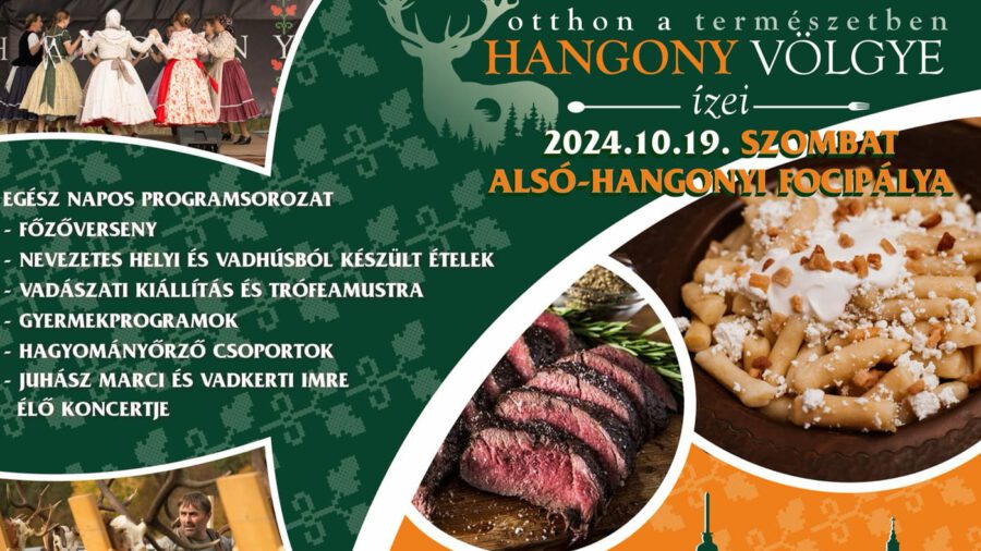 Otthon a természetben – Hangonyvölgye Ízei 2024