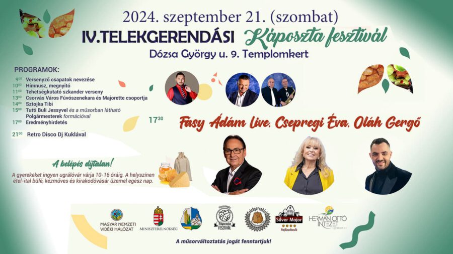 Telekgerendási Káposzta Fesztivál 2024