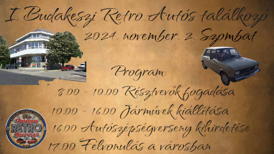 Budakeszi Retro Autós Találkozó 2024