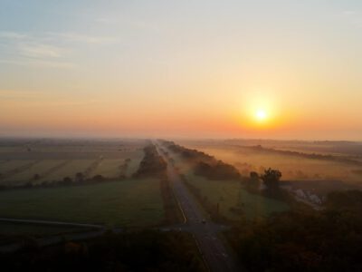 Ködbe burkolózott puszta: Hortobágy egy őszi hajnalon