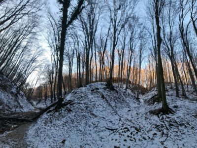 A Mecsek jeges ékszere: az Óbányai-völgy télen