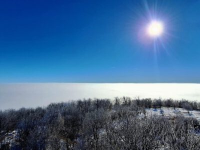 A tél misztikus világa a Pilis tetején