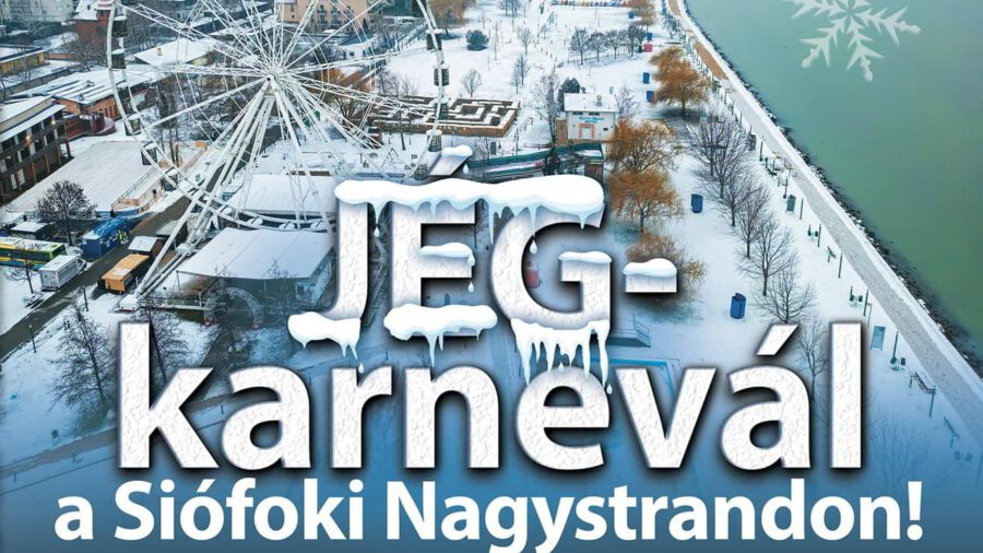 Jégkarnevál a Siófoki Nagystrandon 2025