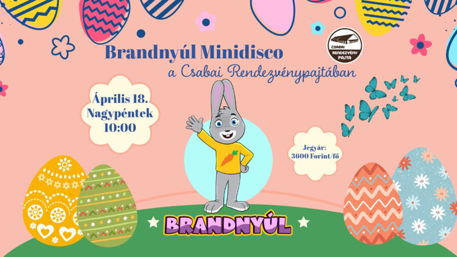 Brandnyúl Mini Disco a Csabai Rendezvénypajtában / 2025.04.18.
