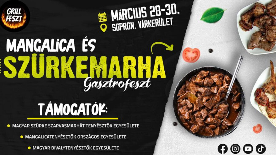 Mangalica és Szürkemarha Gasztrofeszt 2025 Sopron