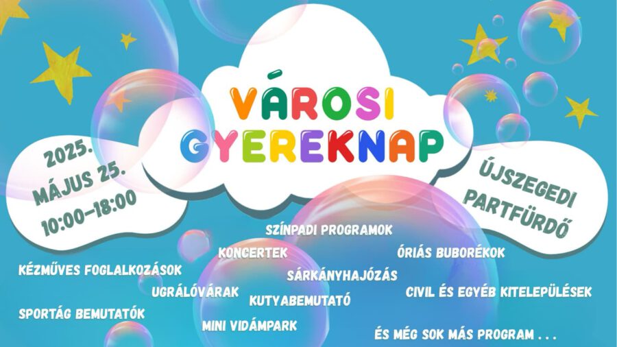 Városi Gyereknap 2025 Szeged
