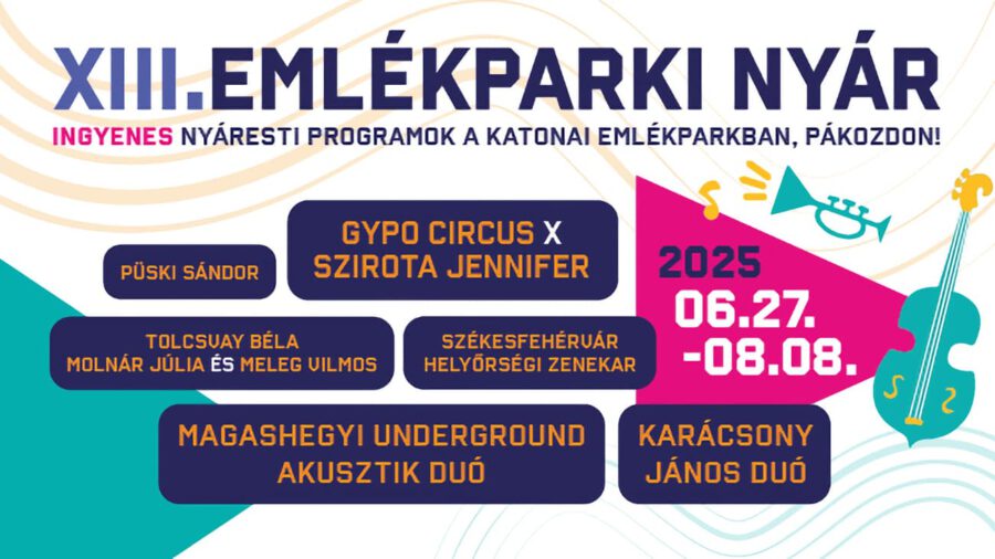 Emlékparki Nyár 2025 Pákozd