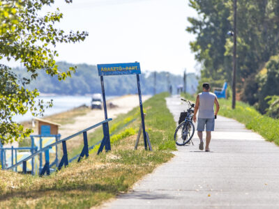 Új szabadstrand nyílt a Duna budapesti szakaszán